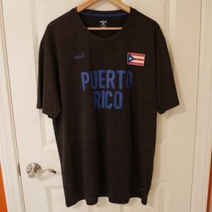 Mitre Mens Puerto Rico Soccer Shirt NWOT~